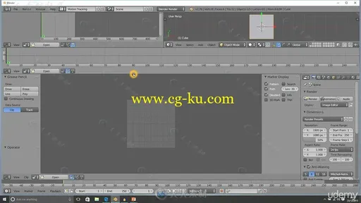 Blender初学者极限挑战训练视频教程 UDEMY LEARN BLENDER 3D BECOME A 3D ARTIST A的图片1