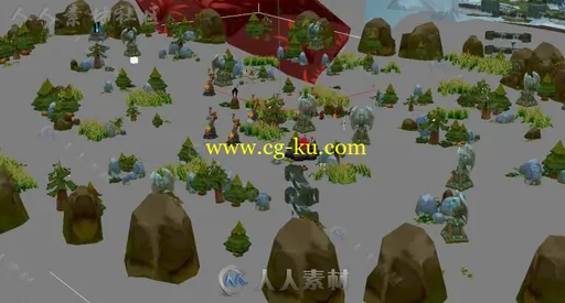 【自由之战】全套角色怪物和部分场景3D模型的图片3