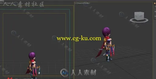 Q版游戏【双龙诀】带动作全套3D模型的图片3