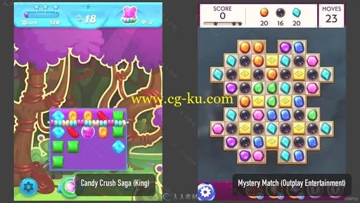 Unity拼图连连游戏实例制作训练视频教程 UDEMY MAKE A PUZZLE MATCH GAME IN UNITY的图片1