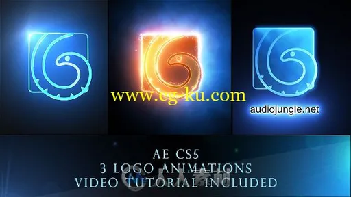 美丽的霓虹电影灯光标志LOGO演绎AE模板Videohive Cinematic Light Logo Reveal Pa的图片3