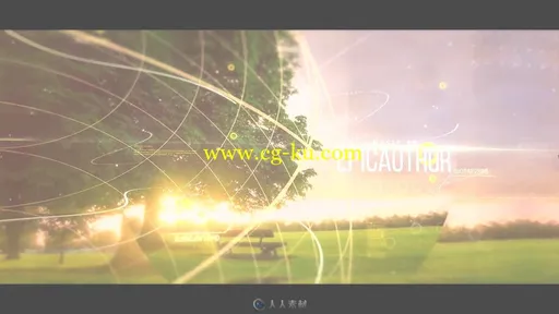 优雅3D球体展示照片曲线视差幻灯片相册动画AE模板Videohive 3D Sphere Original P的图片13