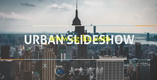 创意时尚明亮城市动态照片展示幻灯片AE模板Videohive Urban Dynamic Slideshow 19的图片1