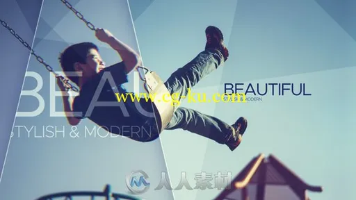 明亮令人印象深刻的镜面照片展示幻灯片相册动画AE模板 Videohive Impressive Medi的图片2