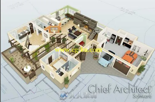 Chief Architect Premier首席建筑师软件X9 V19.2.0.39版 CHIEF ARCHITECT PREMIER的图片2