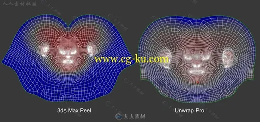 UV网格3dsmax插件UnwrapPro V1.02版 UnwrapPro 1.02 3dsmax Plugin 3dsmax 2008 –的图片2