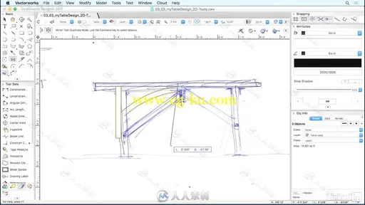 Vectorworks全面核心技术训练视频教程 Learning Vectorworks的图片3