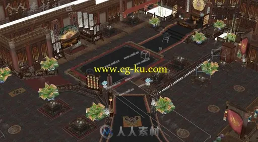 最全3D手游《侠隐江湖 》全部游戏场景3D模型（max unity 双版本）的图片1