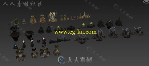 《风暴英雄》全套场景及部件3D模型的图片12