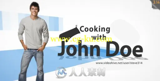 现代美食节目烹饪介绍视频开场电视栏目AE模板Videohive Cooking Intro - Tv Show的图片1