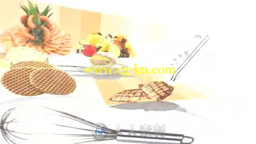 现代美食节目烹饪介绍视频开场电视栏目AE模板Videohive Cooking Intro - Tv Show的图片2