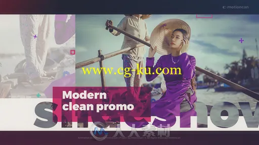 现代简单时尚的照片展示幻灯片相册动画AE模板 Videohive Modern Promo 19706118的图片1