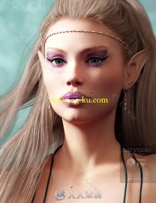 独特美丽的女性角色3D模型合辑的图片5