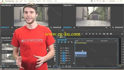 Premiere Pro CC视频编辑基础技能训练视频教程 SKILLSHARE LEARN VIDEO EDITING WI的图片1