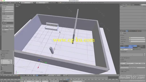 Blender与Unity复杂室内游戏场景制作视频教程 BLENDER 101 BLENDER401 CREATING A的图片8