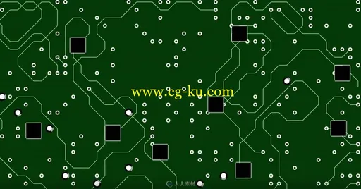 快速制作高科技电流电路板线路图形动画安装AE脚本 circuitFX 1.3 版的图片3