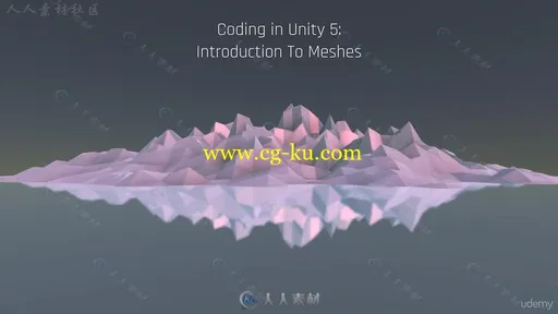 Unity编程制作几何网格地形实例训练视频教程 UDEMY CODING IN UNITY PROCEDURAL ME的图片1