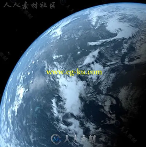 高精度动态各种形态地球3D模型第二版 TURBOSQUID PHOTOREAL EARTH 3D MODEL VOL.2的图片12