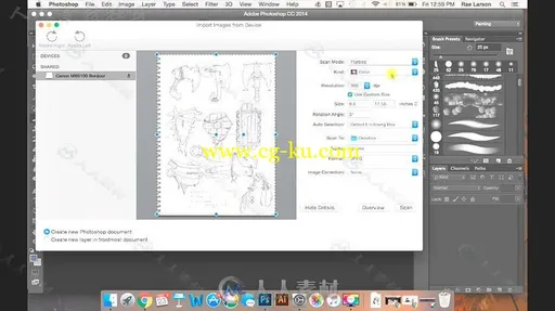 从传统绘画到数码上色实例训练视频教程 SKILLSHARE COLORING TRADITIONAL PENCIL D的图片3