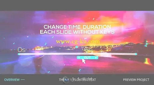 美丽灵活缩放照片转换视差幻灯片相册动画AE模板Videohive Flexible Parallax Slid的图片8