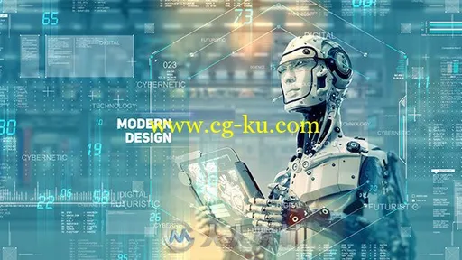 震撼现代数字科技技术展示幻灯片AE模板 Videohive Technological Slideshow 1976的图片5