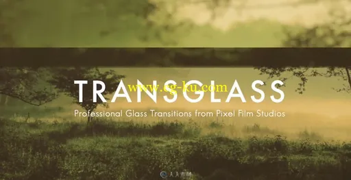 简约时尚毛玻璃质感转场效果TransGlass FCPX转场插件的图片1