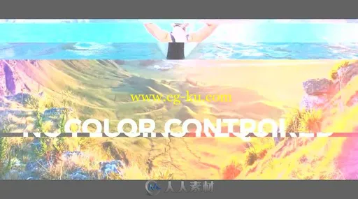 梦幻光斑动感旅行照片展示幻灯片相册动画AE模板Videohive Dynamic Travel Reel 19的图片6