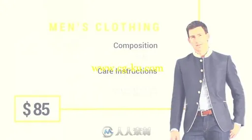 现代时尚服装信息展示幻灯片产品宣传AE模板 Videohive Fashion Collection 19687313的图片3