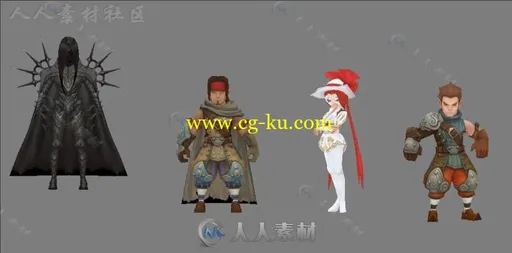 《龙之谷》一些NPC 3D模型的图片7