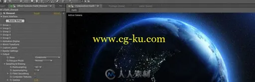 Free Earth Project免费地球模型Element 3D的图片1