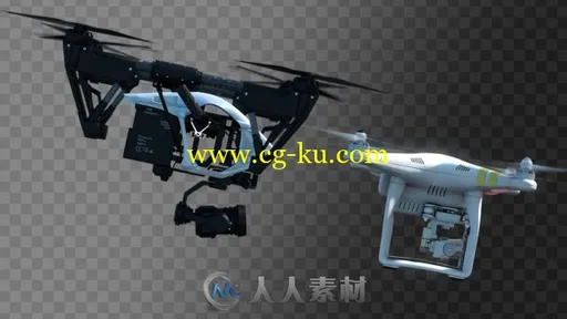 创意现代高科技无人机展示幻灯片AE模板 Videohive Quadcopters Flying Pack 19580535的图片7