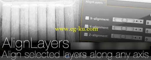 AlignLayers v2.5 图层对齐排列脚本 汉化版的图片1