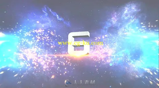 史诗震撼梦幻星空粒子倒计时视频包装AE模板 Videohive Epic Countdown 19770664的图片2