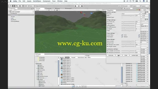 Unity梦幻游戏场景实例制作视频教程 UDEMY UNITY 5 TECHNIQUES TO GENERATE UNIQUE的图片5