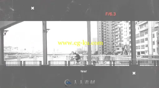 故障分屏效果城市照片展示幻灯片视频包装AE模板Videohive Open City Glitch Open的图片3