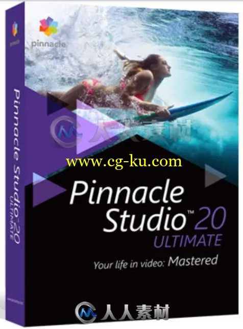 Pinnacle Studio品尼高非编剪辑软件V20.6.0版 PINNACLE STUDIO ULTIMATE 20.6.0 MU的图片1