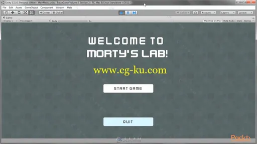 Unity 5中2D游戏框架制作视频教程 PACKT PUBLISHING 2D GAME DEVELOPMENT WITH UNI的图片3