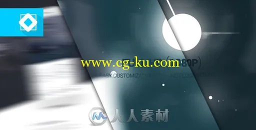 时尚节奏感现代网站展示宣传视频包装AE模板Videohive Rhythmic Website Presentat的图片1