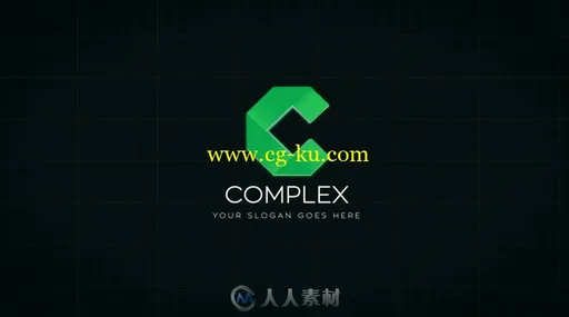 简洁大方的线条轮廓生成标志LOGO演绎AE模板Videohive Minimal Tech Logo Reveals的图片3