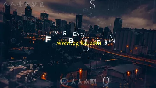 美丽梦幻优雅照片展示字母视差幻灯片相册动画AE模板Videohive Inspired Slideshow的图片1