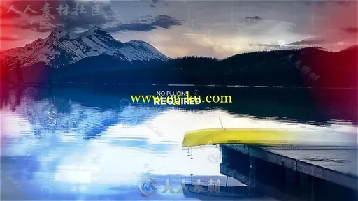 美丽梦幻优雅照片展示字母视差幻灯片相册动画AE模板Videohive Inspired Slideshow的图片3