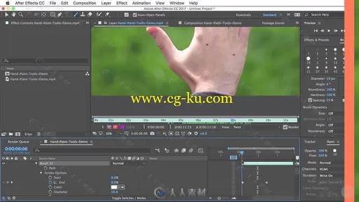 AE绘图工具使用技巧视频教程 PLURALSIGHT AFTER EFFECTS CC PAINT TOOLS的图片1