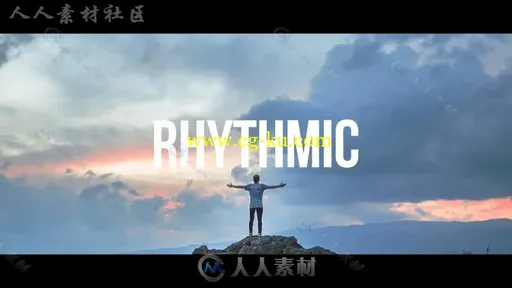 时尚动感文字图片快速展示幻灯片相册动画AE模板Videohive Dynamic Typography Ope的图片8