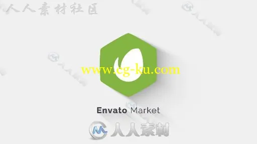 时尚迷你干净的商务标志LOGO演绎AE模板 Videohive Short Clean Logo 16133089的图片1