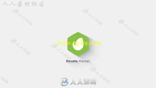 时尚迷你干净的商务标志LOGO演绎AE模板 Videohive Short Clean Logo 16133089的图片2