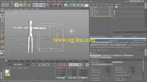 C4D流体水墨烟雾特效插件TurbulenceFD全面基础教程的图片1