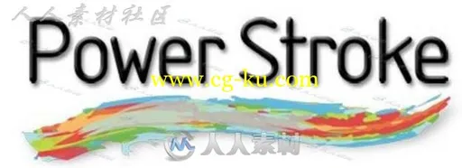 DFT Power Stroke v1.0.7.2 AE描边插件的图片1