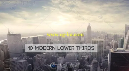 现代独特简约时尚商务标题排版动画AE模板Videohive Modern And Clean Lower Third的图片2