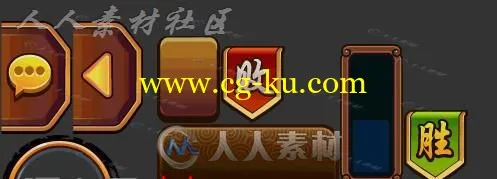 首款武侠版刀塔传奇《我是大大侠》全套UI资源的图片2