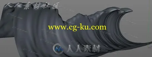 真实的海洋波浪效果器C4D工程文件的图片1